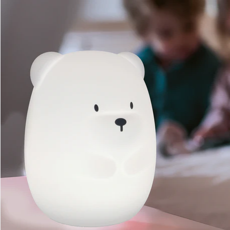 Luz de Noche Bear Blanco