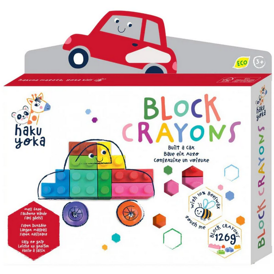 Crayons Blocks Car
