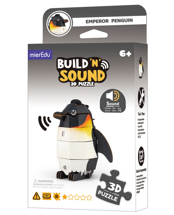 Build 'n' Sound 3D Puzzle Penguin