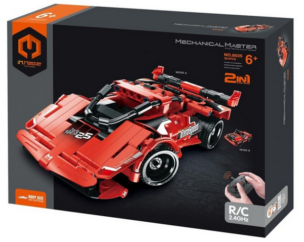 iMMaster Coche de carreras radio control 2 en 1