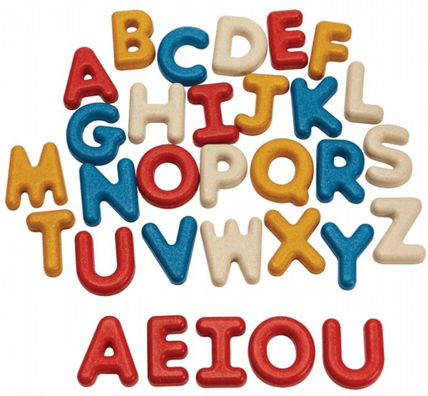 Alfabeto Mayúscula Plan Toys