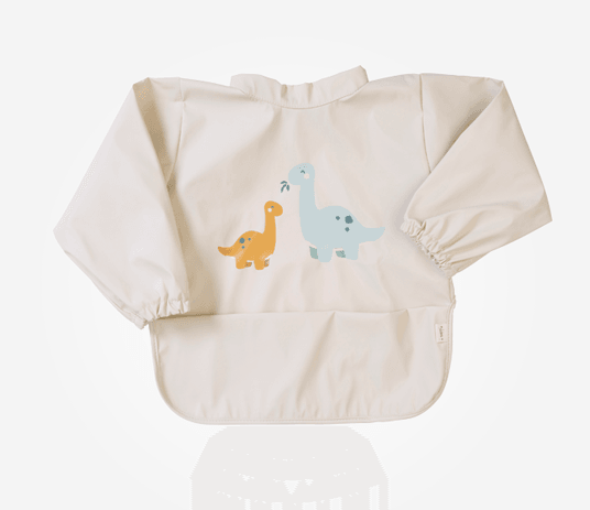 Babero Impermeable Con Mangas Dinos Saro