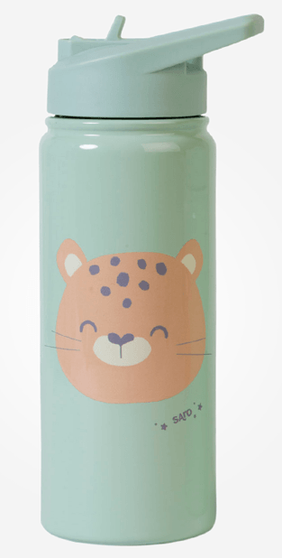 Botella térmica con pajita 500 ml Menta