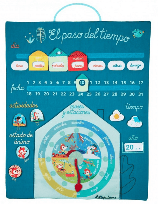 Calendario Lilliputiens Castellano