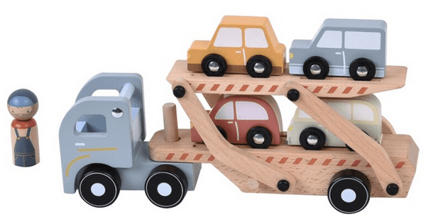 Camión transporte de coches Little Dutch