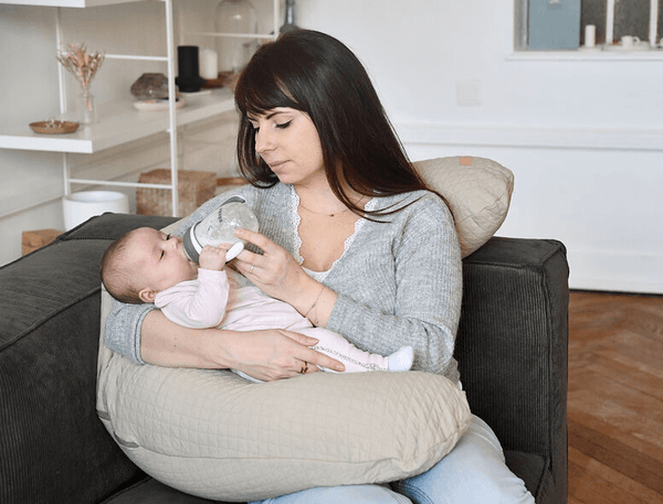 Cojín Lactancia (doble Vista) Almohada Amamantar Bebé – Neek' Cotton