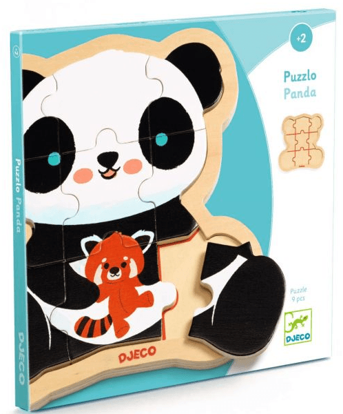 Encajable Puzzle Panda