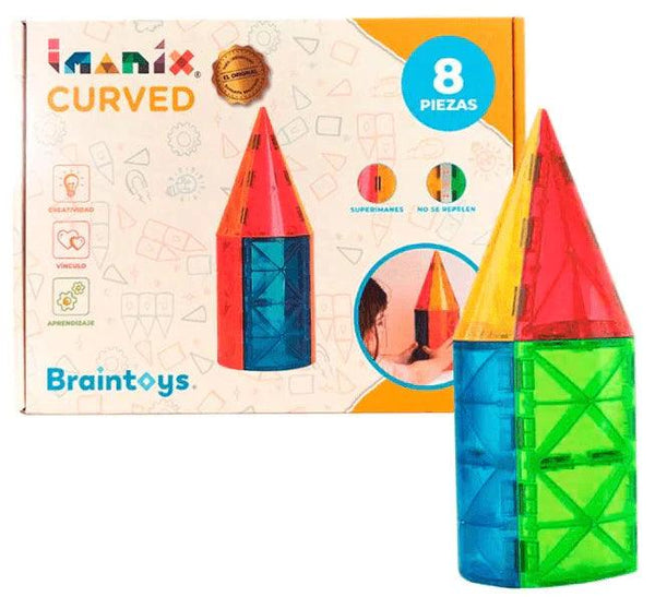 IMANIX Curved 8 pzas Braintoys
