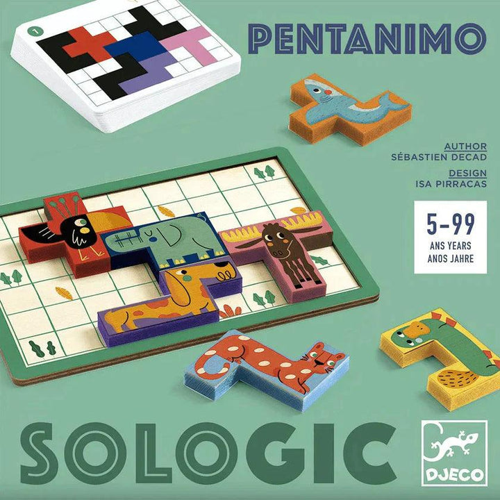 Juego de lógica Pentanimo Djeco