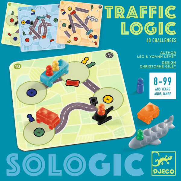 Juego Sologic Traffic Logic Djeco