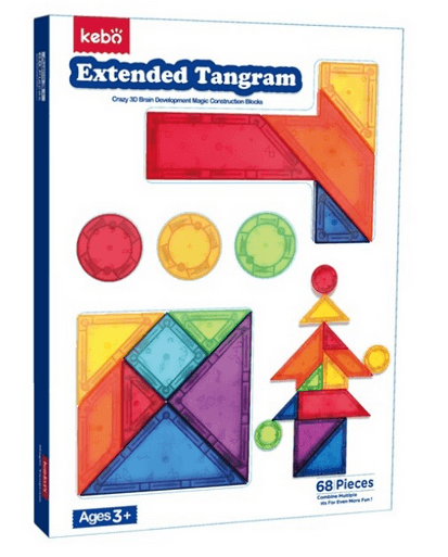 Kebo Set Magnético 3D Tangram