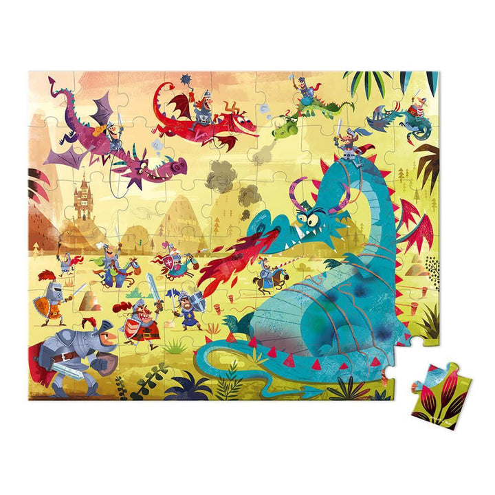 Puzzle Dragones 54pzas Janod