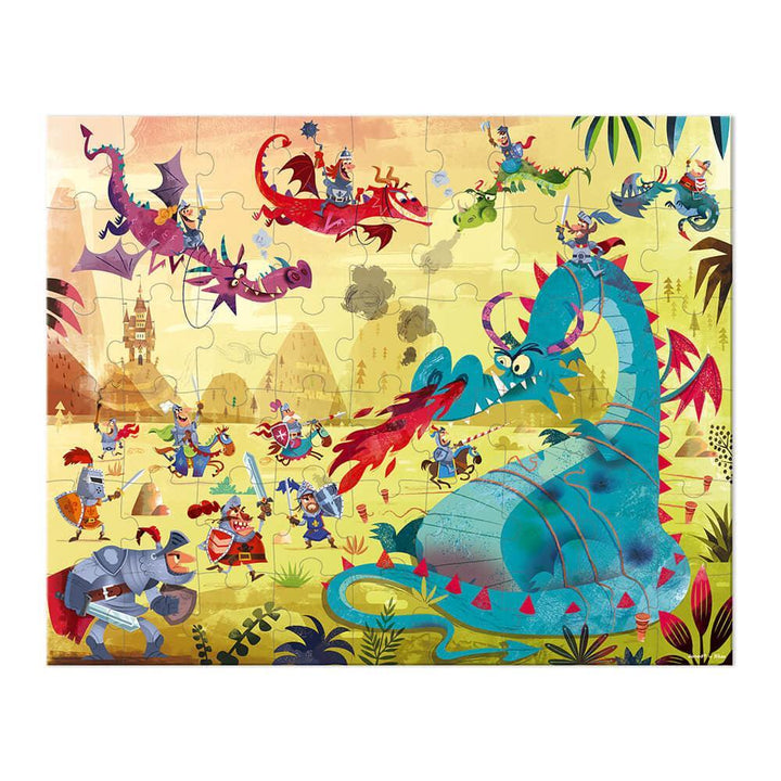 Puzzle Dragones 54pzas Janod