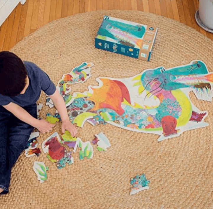 Puzzle gigante El Dragón León