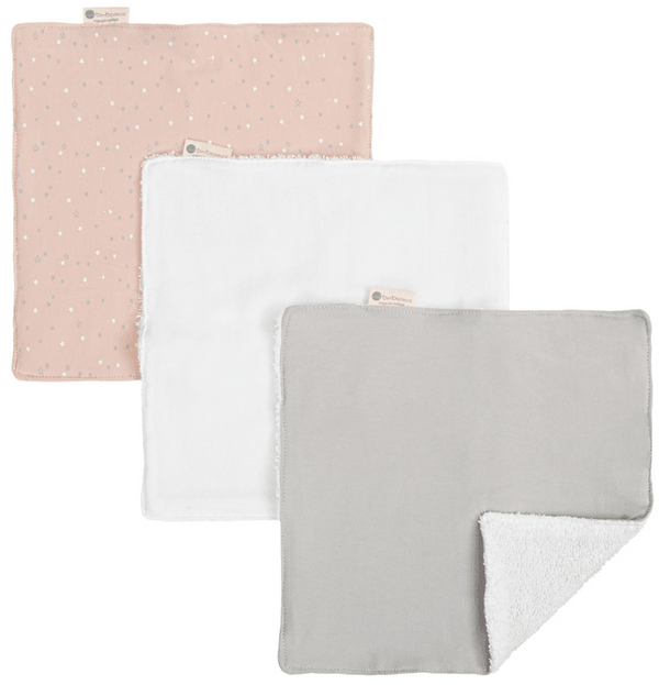 Toallitas rizo 30x30 Planet Rosa