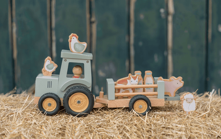 TRACTOR CON TRAILER LITTLE FARM FSC LittleDutch