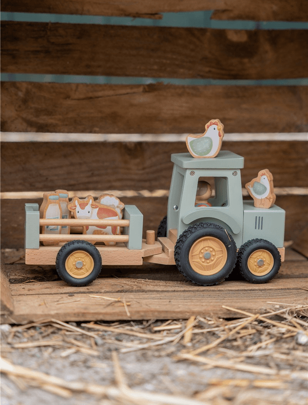 TRACTOR CON TRAILER LITTLE FARM FSC LittleDutch